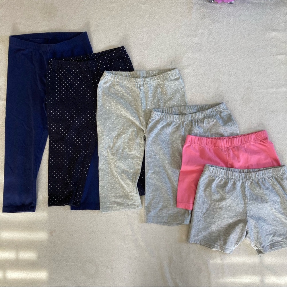 Mixed Length Leggings and Shorts Set